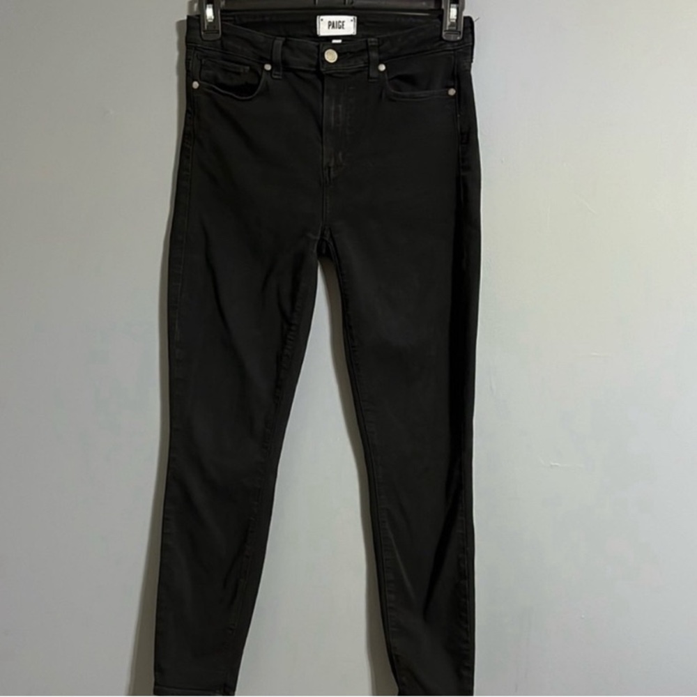 ”PAIGE-HOXTON ANKLE” BLACK JEANS. SIZE 28   EUC   🎉Hostess Pick - Picture 2 of 5